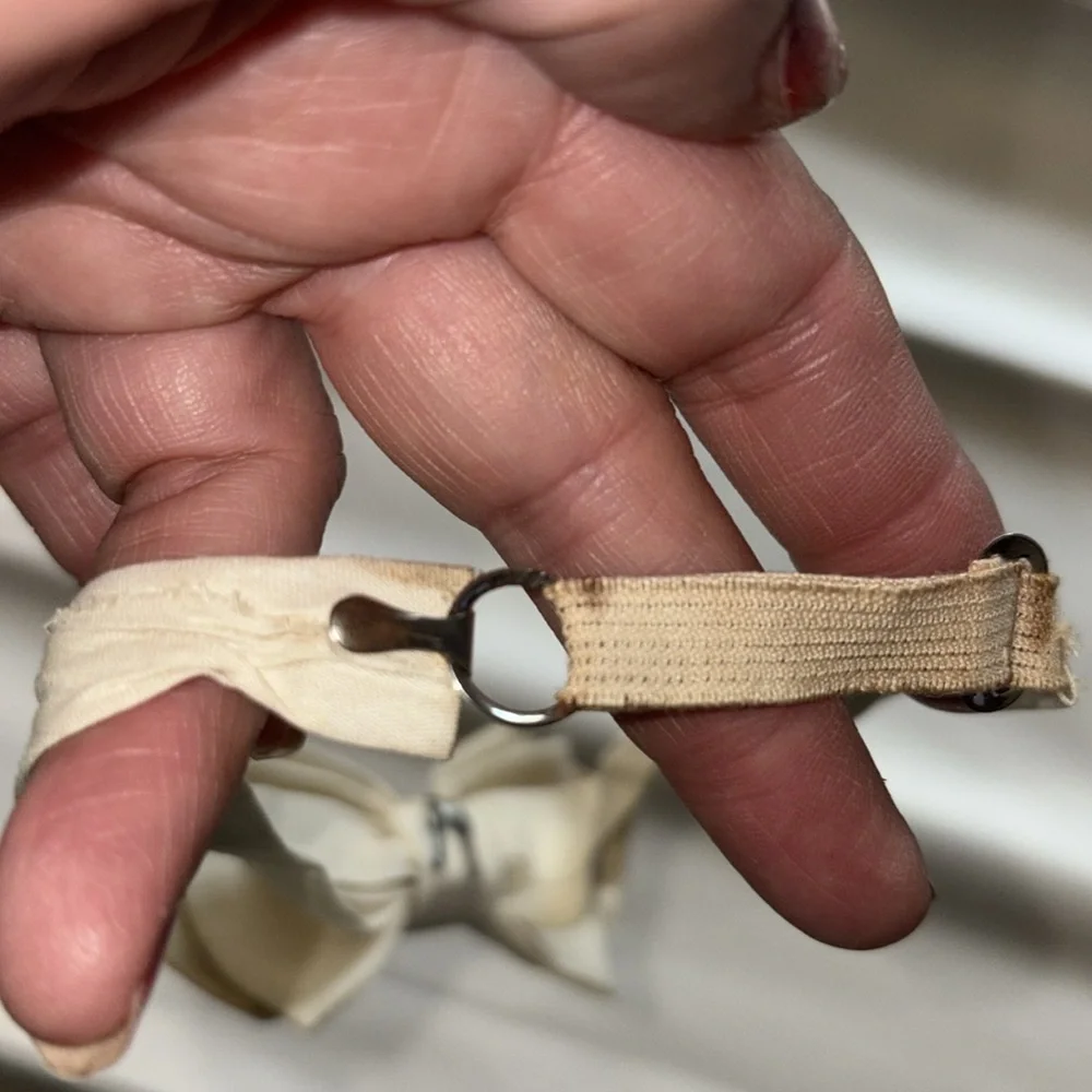 Vintage set of two adjustable child's bow ties